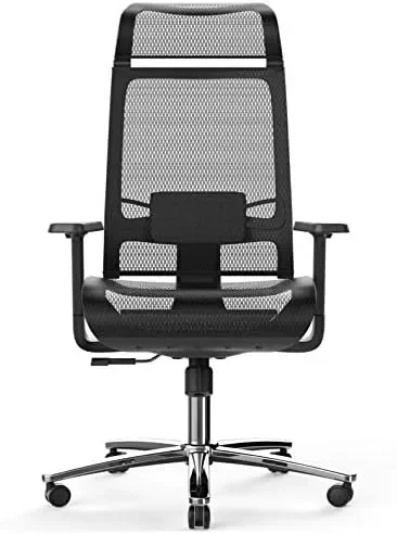

Office Chair, High Back Office Chair with Adjustable Lumbar Support Comfortable Thick Cushion Computer Desk Chair Wide Headrest