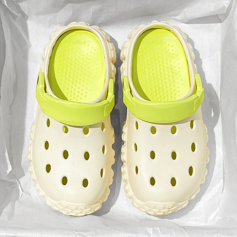 Сандалии женские для сада и пляжа кроссовки на толстой подошве Роскошные