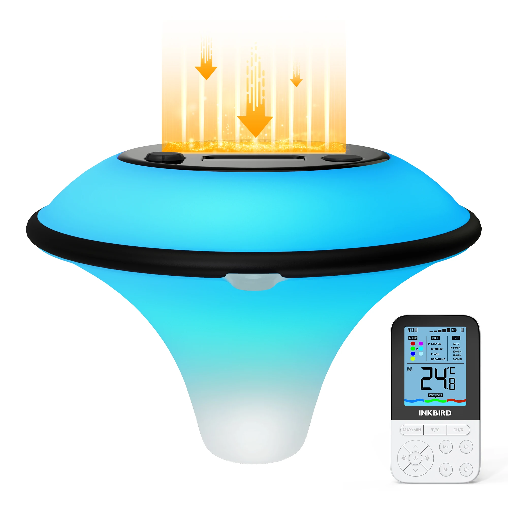 

INKBIRD Солнечный термометр для бассейна