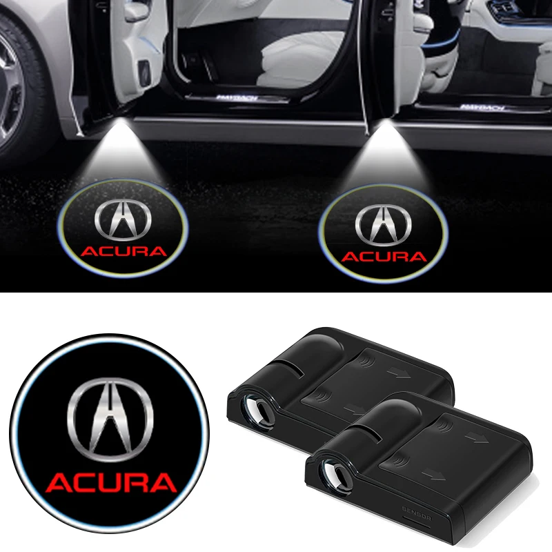 

Car Door Welcome Light Laser Projector Car Door Shadow Lamp For Acura TSX 2004 2007 2008 2009 2010 TL Integta RSX RDX ILX MDX