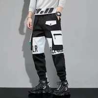 streetwear pockets 2022 mens jogger pants hip hop sweatpants joggers trousers tactical mens pants cargo harem pants men clo