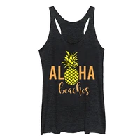 aloha women tops beaches pineapple tank womens fashion tank top pineapple letter women clothes casual aloha tops xl