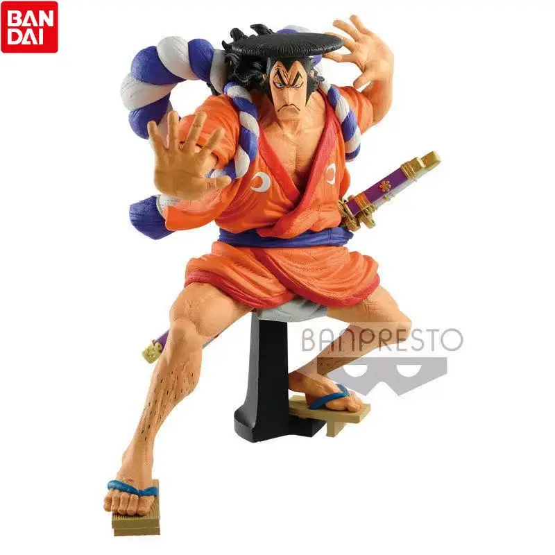 

Bandai One Piece Kozuki Oden Anime Character Peripheral Toy Model Desktop Ornaments Cartoon Doll Model Desktop Ornaments