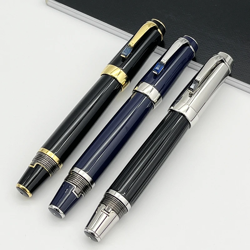 LAN Limited Edition Bohemies Fountain Pen Classic Extend-Retract Nib 14K Writing With Diamond And Serial Number