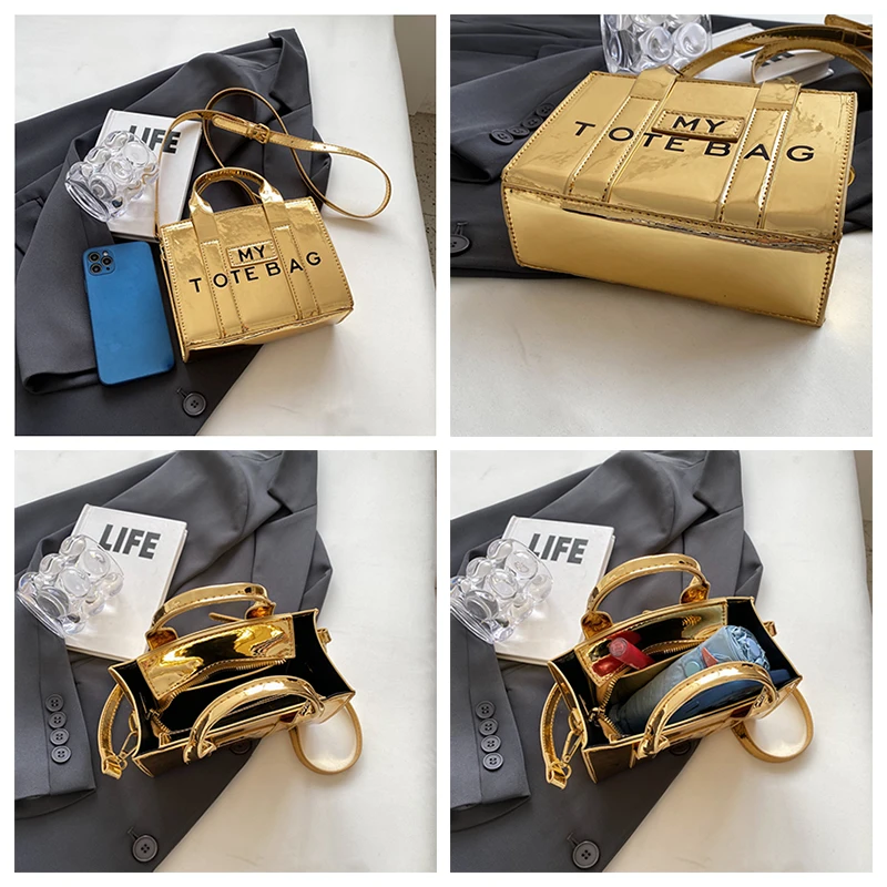 Luxury Designer Handbag Women The Tote Bag PU Leather Crossbody Bag for Women's Shoulder Bags Mini Capacity Travel Shopper Bags