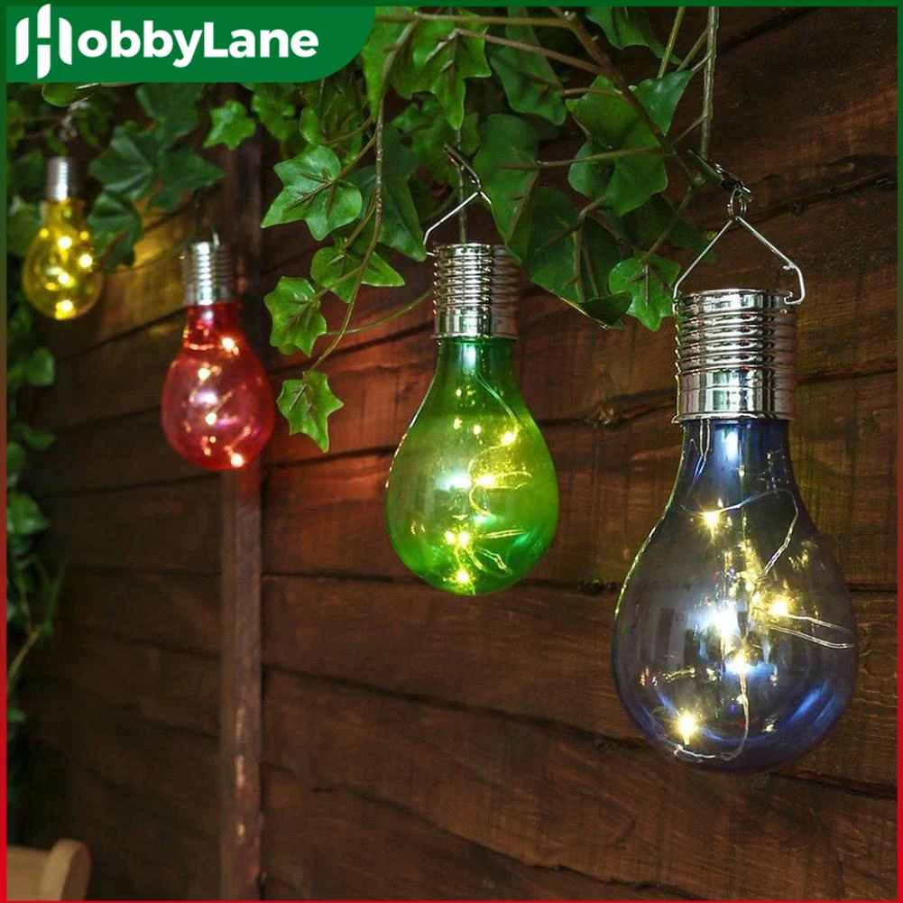 

LED Solar Light Bulb Built-in 40mah Battery Outdoor Hanging Lanterns For Party Garden Home Patio Camping Holiday Decor Sun Light