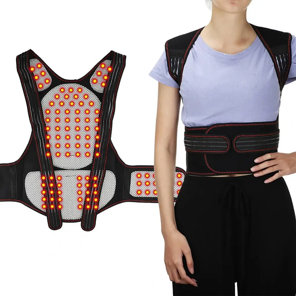 

Women Jackets Self-heating Vest Physiotherapy Vest 108 Magnets Therapy Back Support Brace Waistcoat