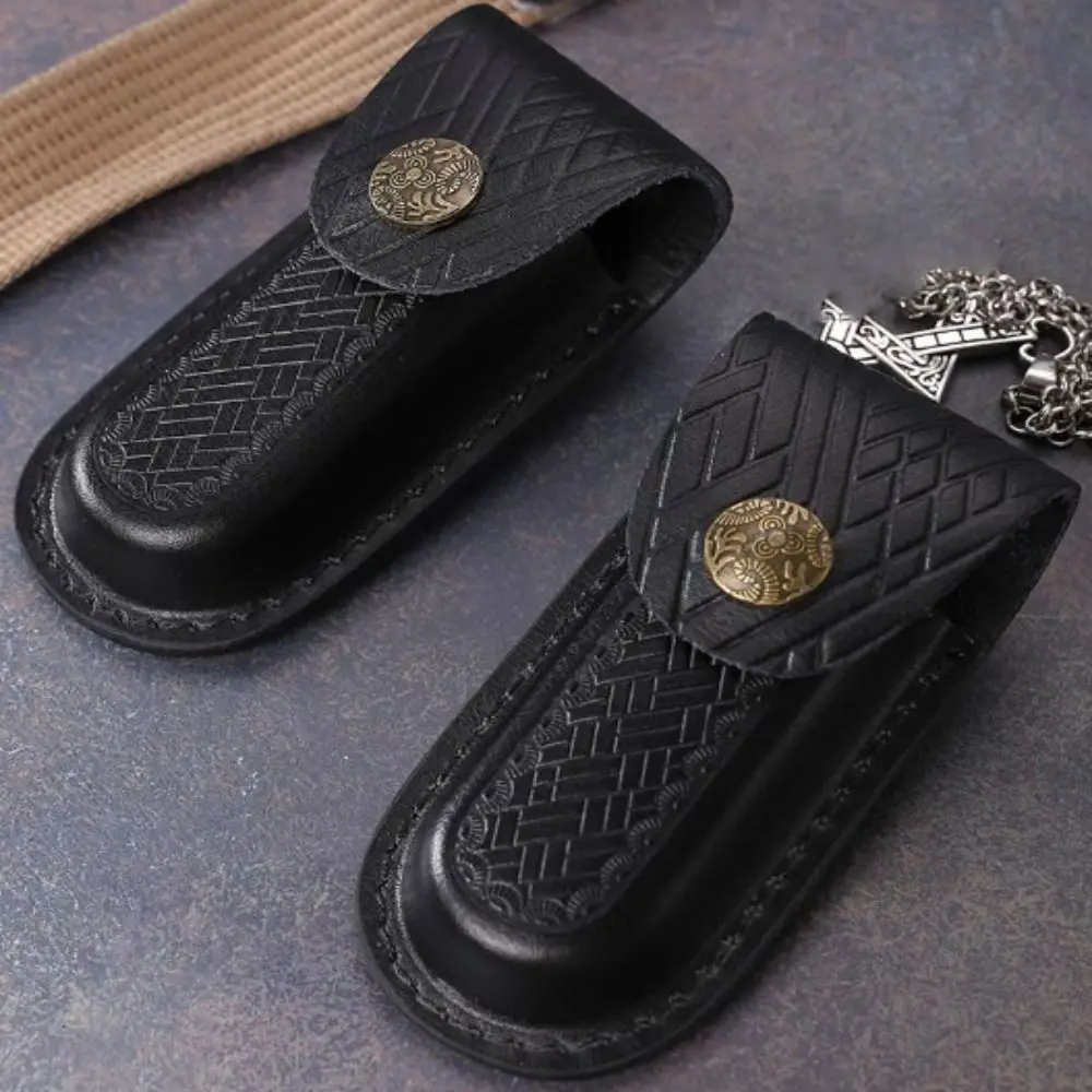 Новинка складной кожаный футляр в черном цвете 4 стиля