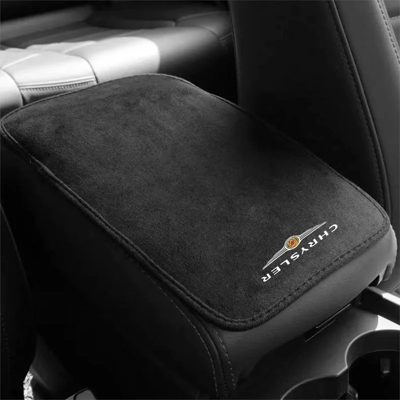 

Suede Leather Armrest Mat Arm Rest Protection Cushion Auto Armrests For Chrysler 200 200c 300c 300 Pacifica Sebring Accessories