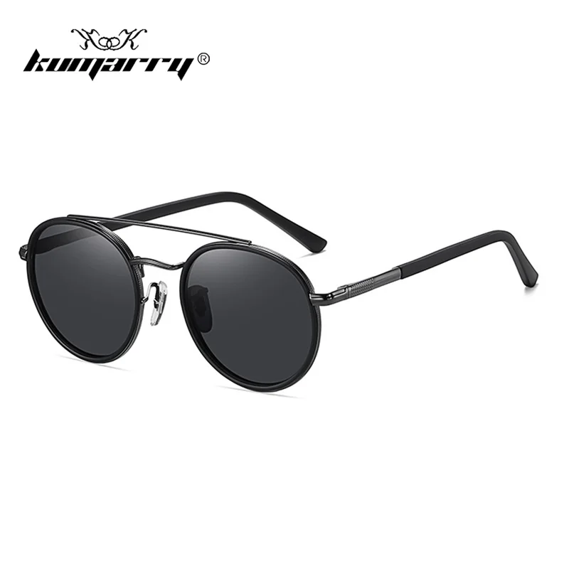 Круглые поляризованные Винтажные Солнцезащитные очки kuдамские/женские