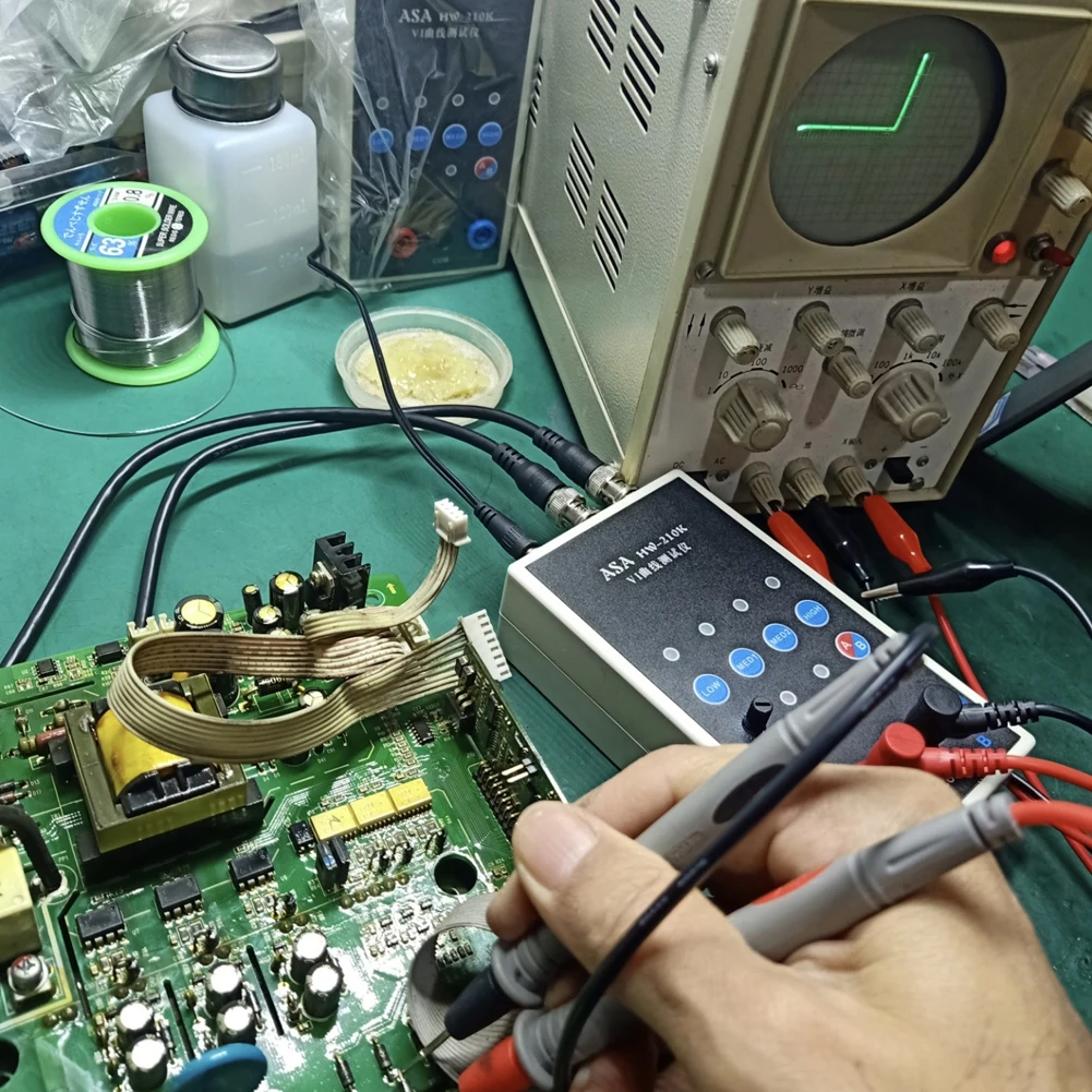 Тестер Изгиба Hw-210k Vi Двухканальная Печатная Плата Онлайн-обнаружение