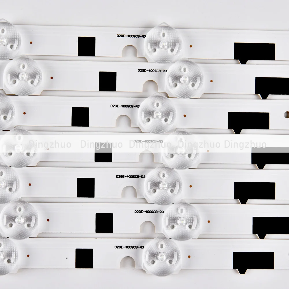 7 шт./компл. комплекты подсветки телевизора Samsung светодиодные ленты для 40 дюймов