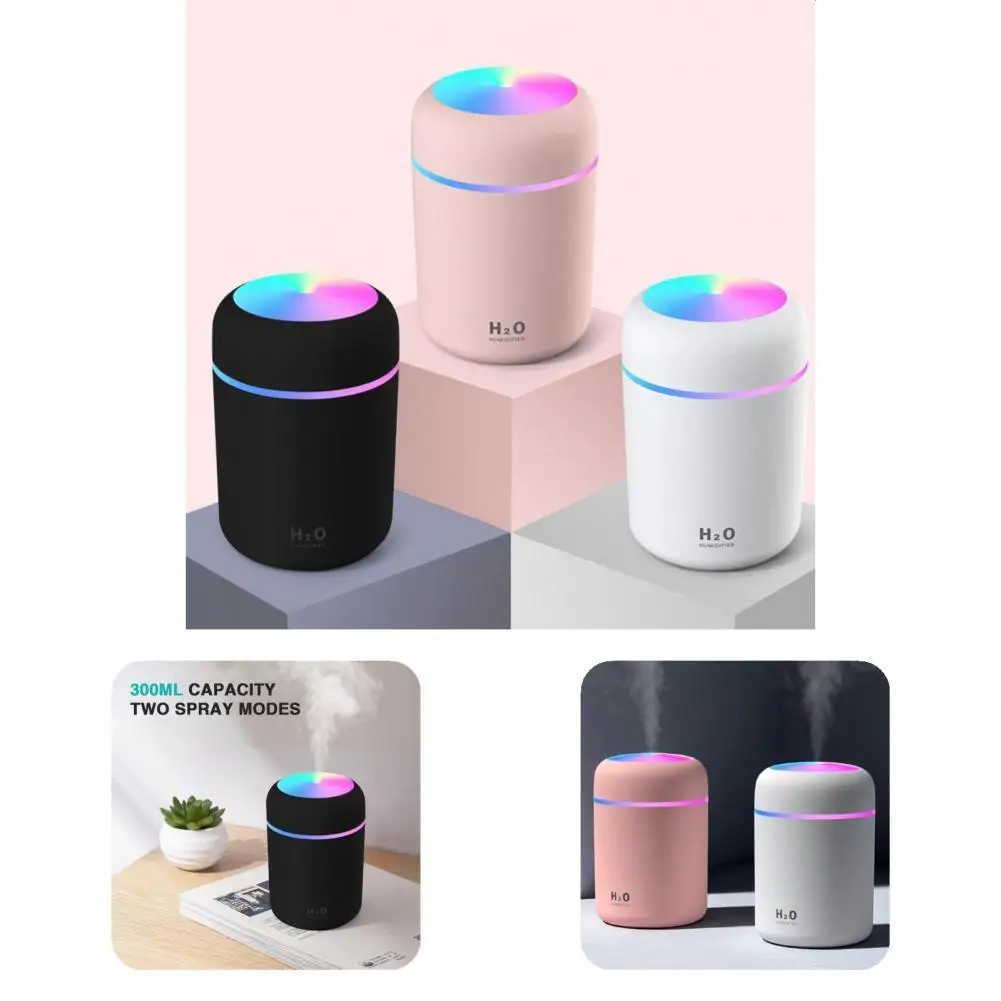 

1 Set Humidifier Useful 3A Working Mist Humidifier Rechargeable One-key Operation Mist Humidifier