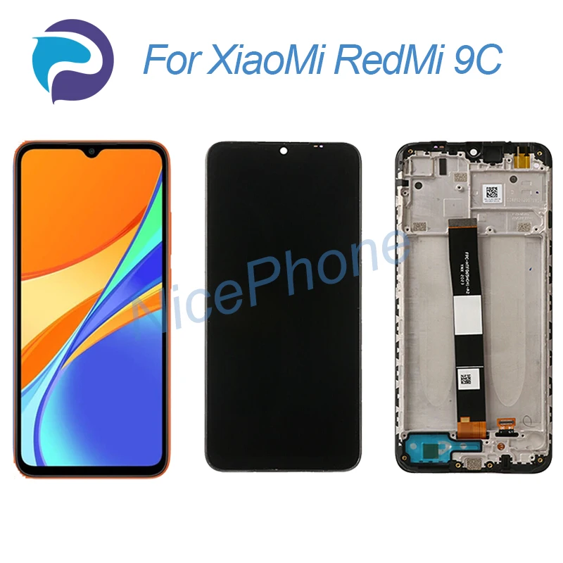 ЖК-экран для RedMi 9C + сенсорный дигитайзер дисплей 1600*720 M2006C3MG, M2006C3MT RedMi 9C ЖК-экран