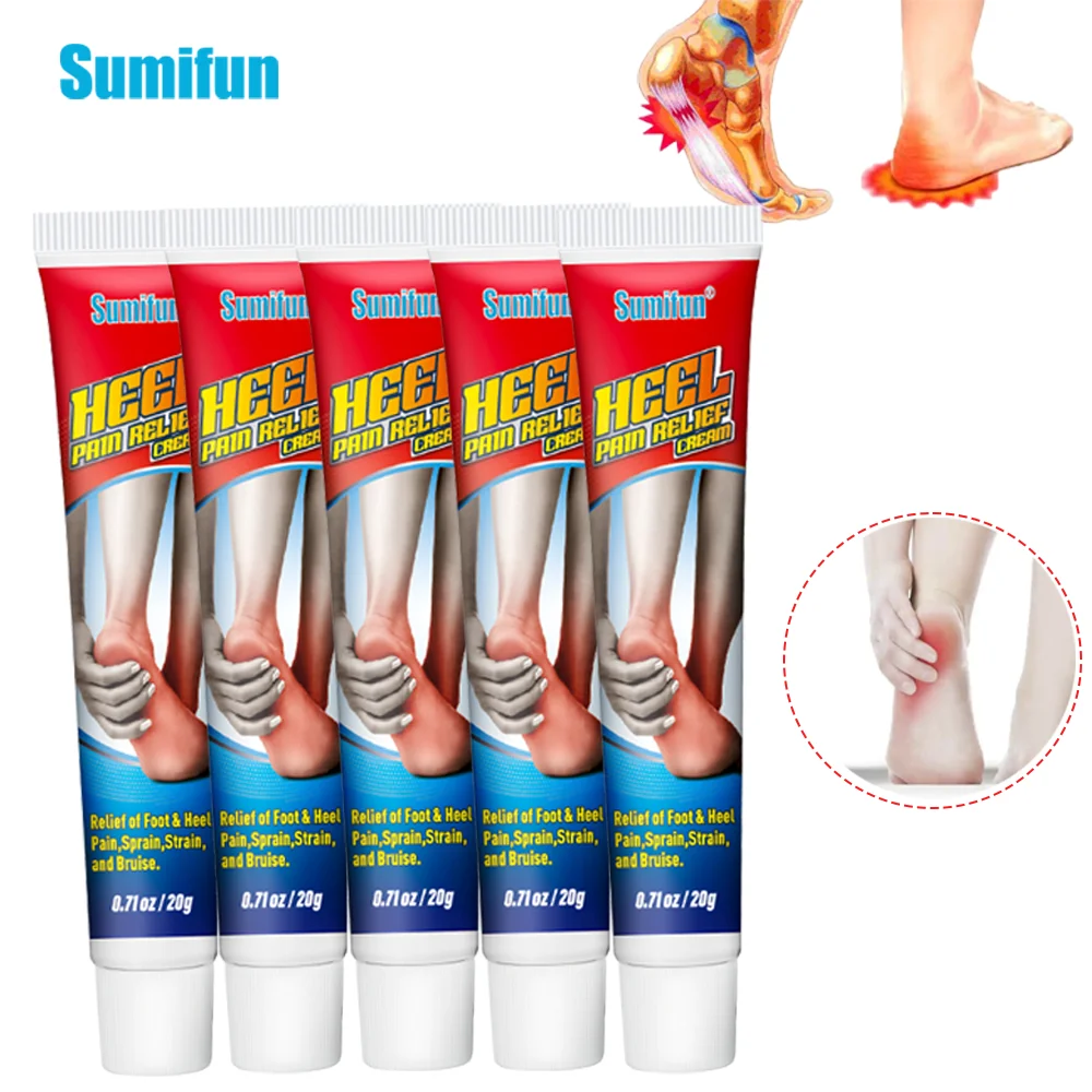 

20G/pcs Heel Pain Relief Cream Arthritis Tendinitis Ache Ankle Sprain Ointment Rheumatoid Arthritis Painkiller Plaster