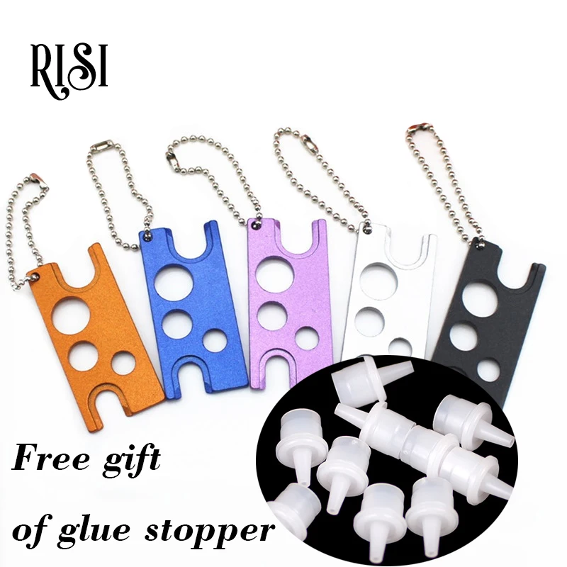 Колпачки для клея RISI универсальные Сменные колпачки ресниц с защитой от