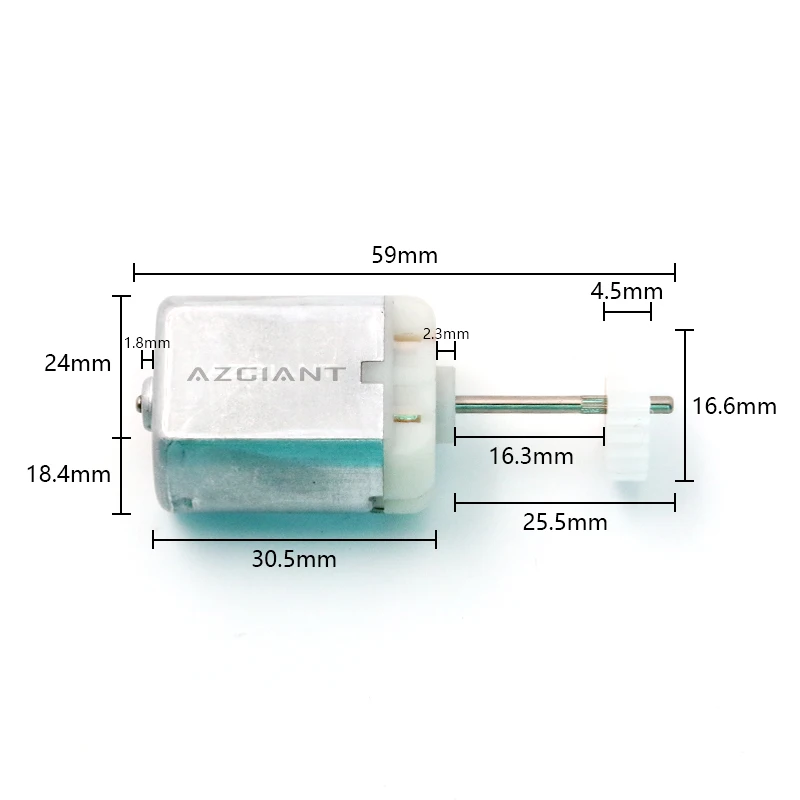 FC-280SD-18165 привод дверного замка автомобиля маленький двигатель 25T замена для Peugeot