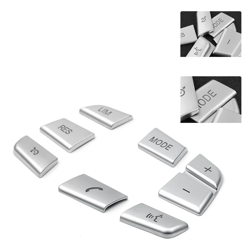 7 шт. автомобильные наклейки на кнопку переключателя руле для 1 2 3 4 5 серии GT3 GT5 X3 X5