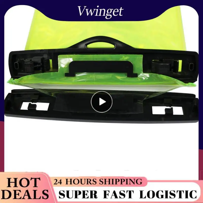 

Pvc Mobile Phone Waterproof Bag Not Afraid Of The Cold Waterproof Walkie-talkie Waterproof Bag Large Capacity White Green