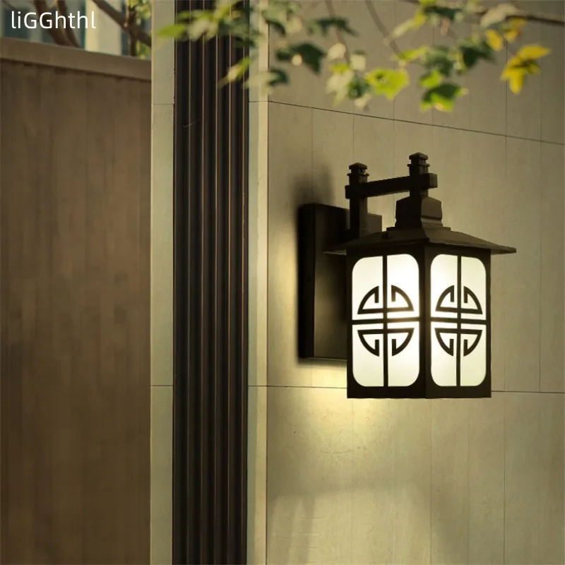 

Outdoor Wall Lamps Fixture Waterproof Contemporary Creative Decoration For Courtyard Corridor Villa Duplex