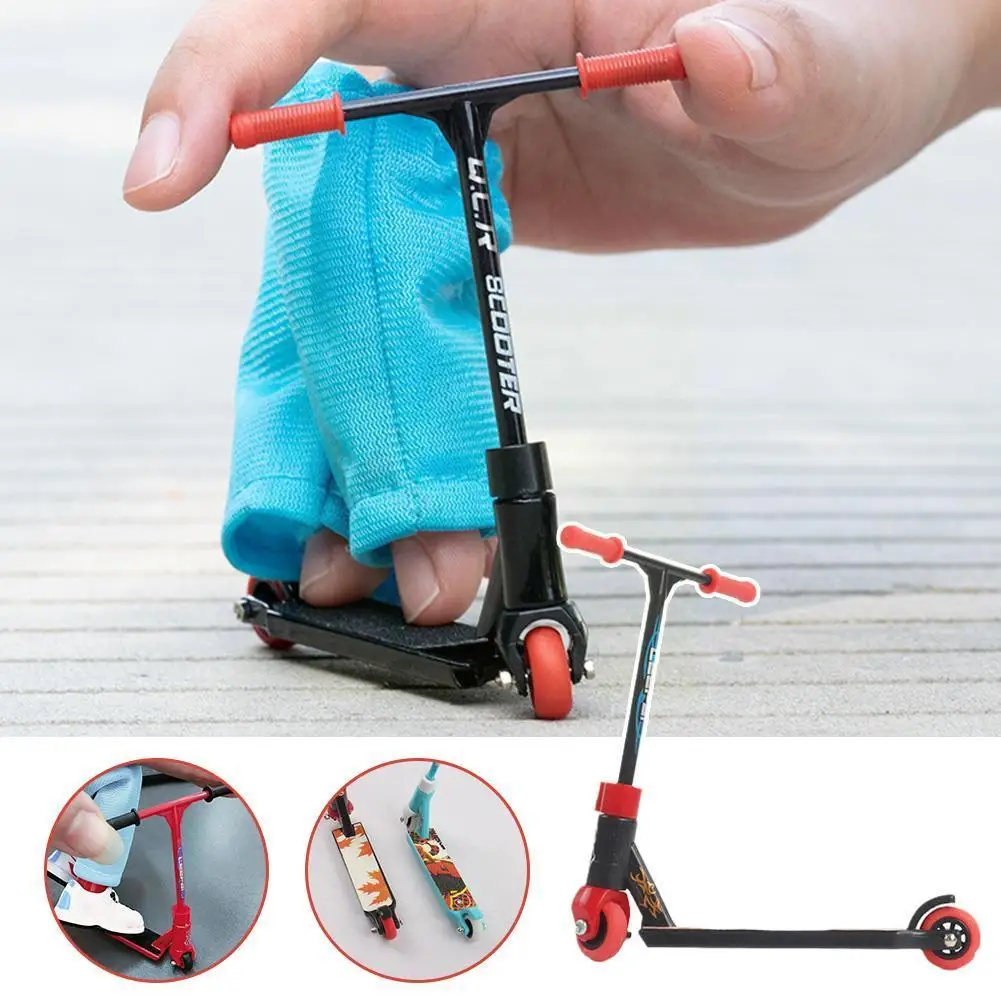 

1 шт. Миниатюрная модель пальца из сплава, Интерактивная игрушка на палец, новинка, сенсорная активность, набор для скейтборда на палец для д...