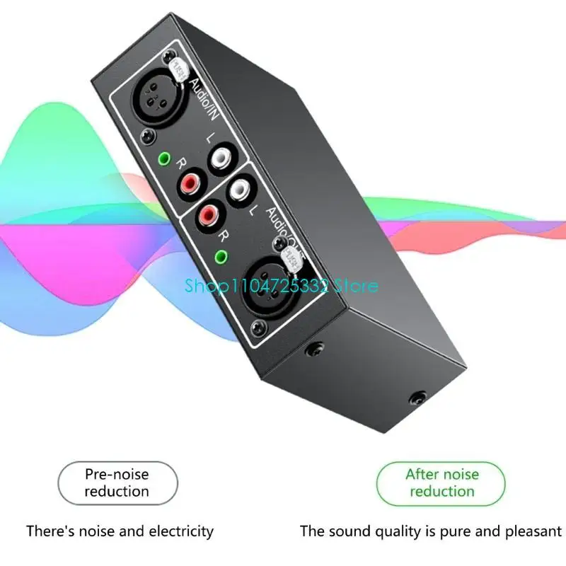 Фото Metal Analogues Auxs Selectors Auxs Selectors 4 в 1 из бесшумных стерео -аудионов Hifi №4