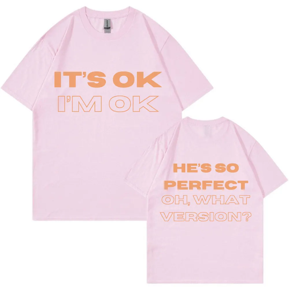 Футболка Singer Tate McRae It's Ok I'm Miss Possessive World Tour 2025 Футболки Мужчины Женщины Уличная