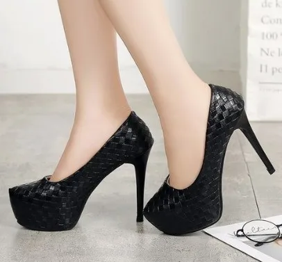 Туфли-лодочки женские из лакированной кожи на высоком каблуке | Обувь