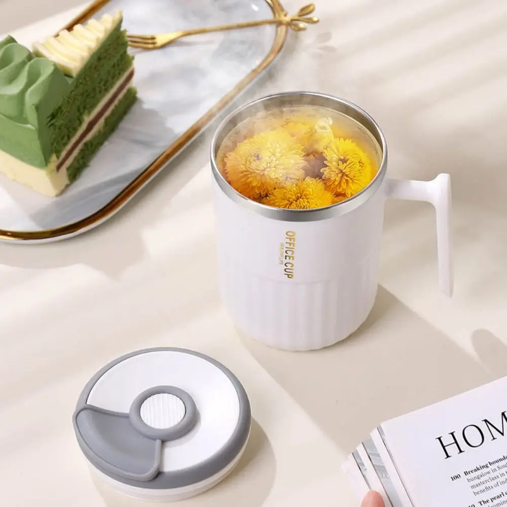 Герметичная кофейная чашка объемом 530 мл двухслойная термочашка большой емкости