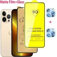 iphone se 2022 tempered glass for iphone 13 pro max screen protector iphonese 3 2022 camera protector matte ceramics film for iphone13 pro glass iphone 13 mini cristal templadoprotector pantalla iphone se2022 13pro