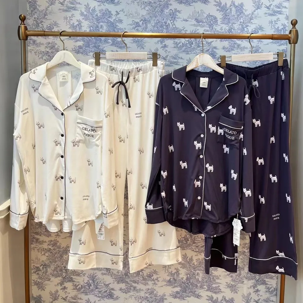 Пижамный комплект Женская одежда для комнаты Женские пижамы зимние