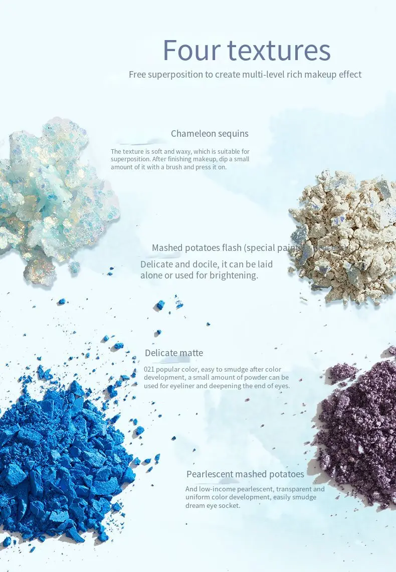 Gife маленькая корзина теней для век клетчатая палитра железная коробка жемчужная