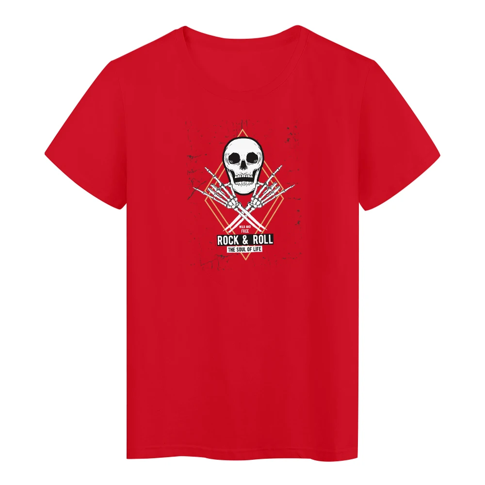 Рубашка с испанским свистком рокерская футболка 2022 года женская одежда лето панк