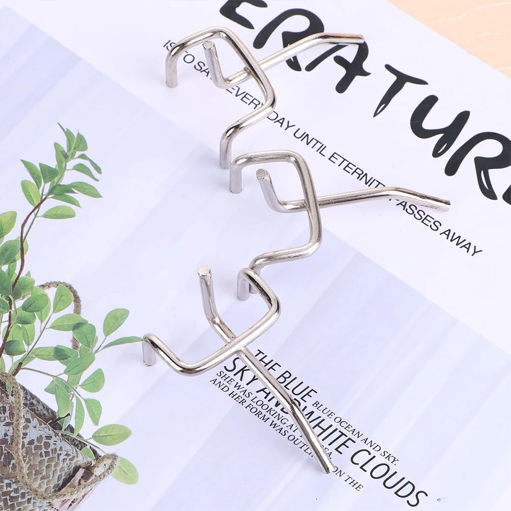 50cps крючок для полки супермаркета с тремя ножками доски вилками треугольный