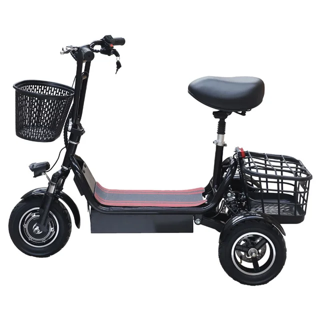 Three wheel electric tricycle adult used electric 3 wheel scooter europe dropshipping for sale 3