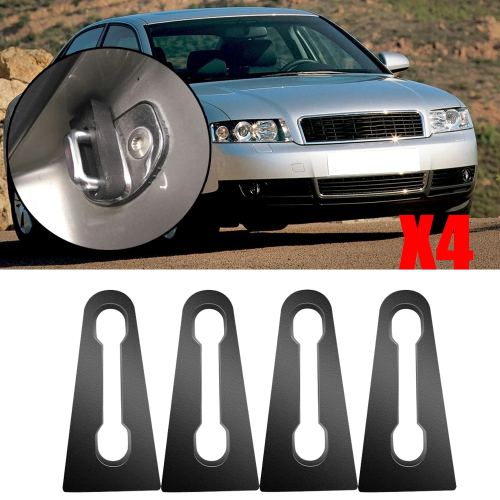 

4X Car Door Lock Sound Deadener Damper Buffer Pad Cover TPE For Audi A4 B6 B7 B8 B9 Avant Allroad A6 C6 Avant C5 Q5 4E4837763