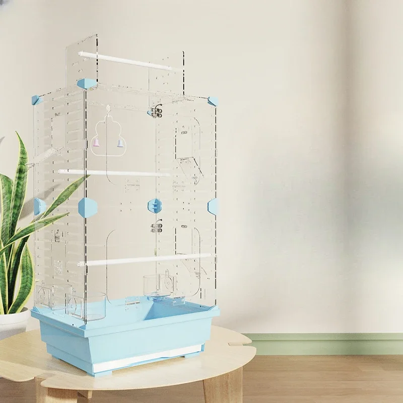 Hut Pigeon Bird Cages House Products Stand Outdoor Large Cute Habitat Garden Gabbia Pappagallo Supplies