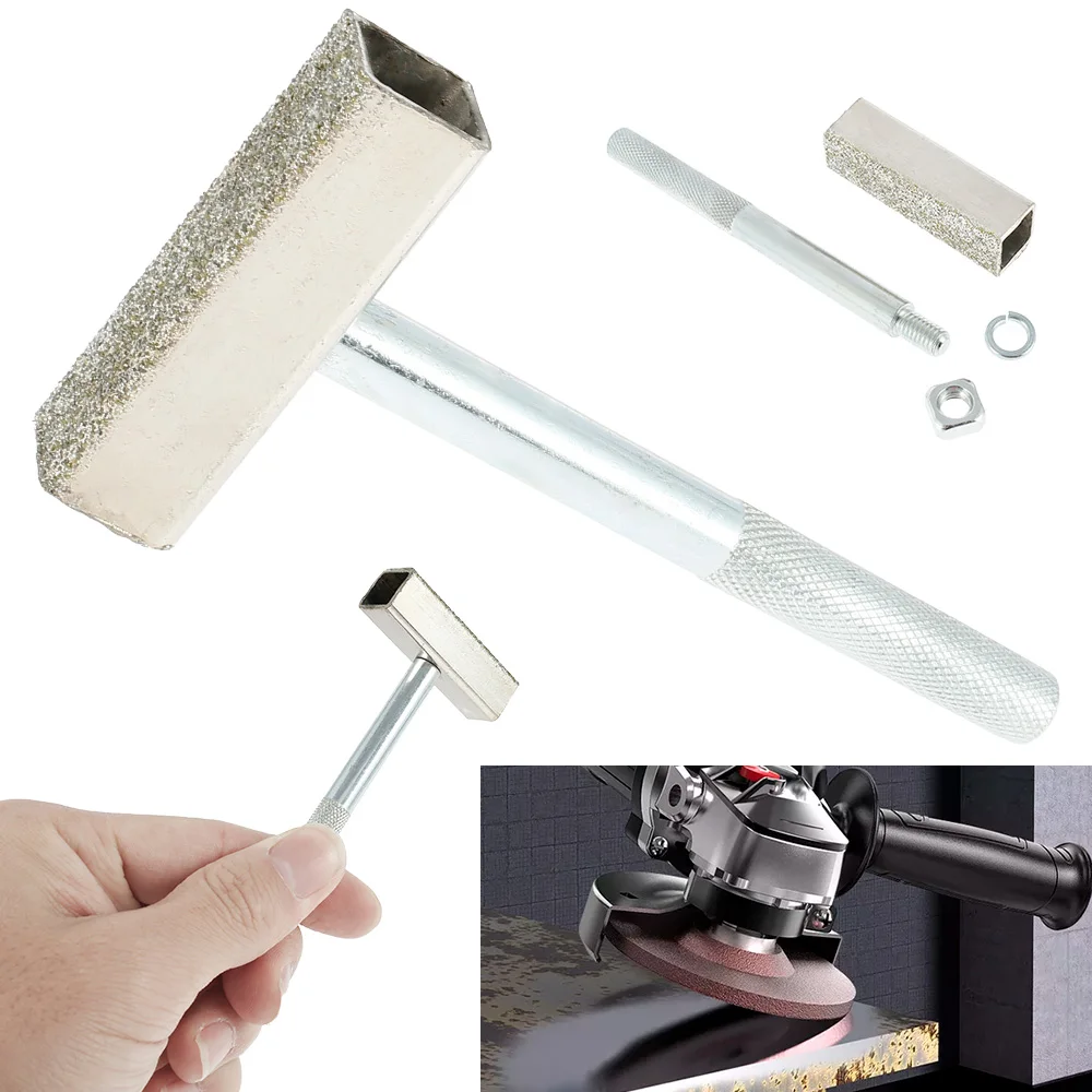 

Sintered Grinding Wheel Diamond Sharpening Dresser Stone Handle Head Tool Dressing Bench Pen Blade Abrasive Grinder Tools