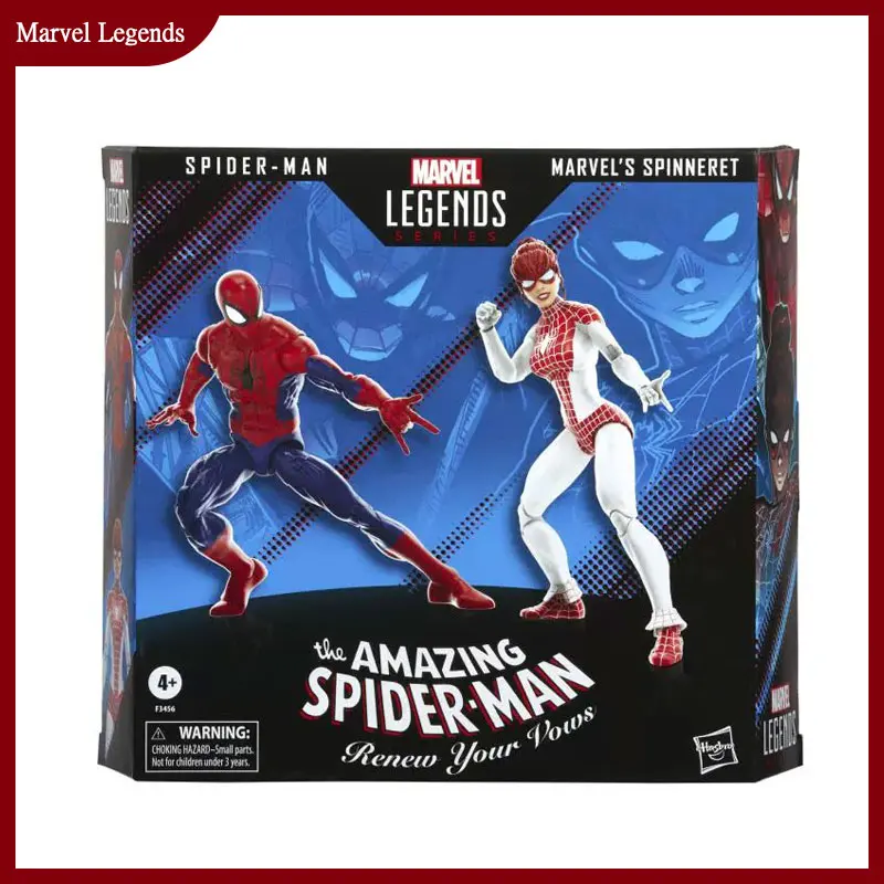 

Marvel Legends Spiderman Mary Jane Spider-Man Venom Action Figures Model Statue Toys For Kids Collection Gifts