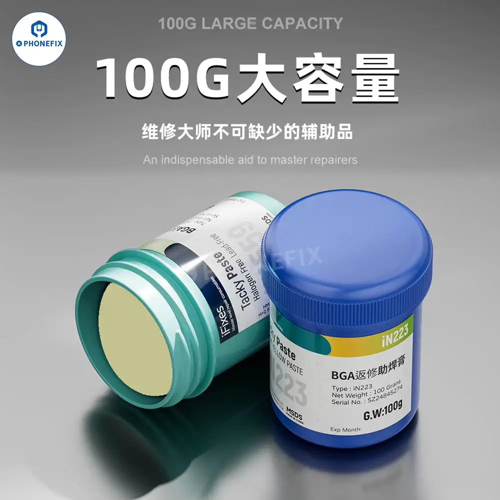 iFixes i504L iN223 iN559 100 г бессвинцовая паяльная паста с флюсом BGA ремонтная для печатной