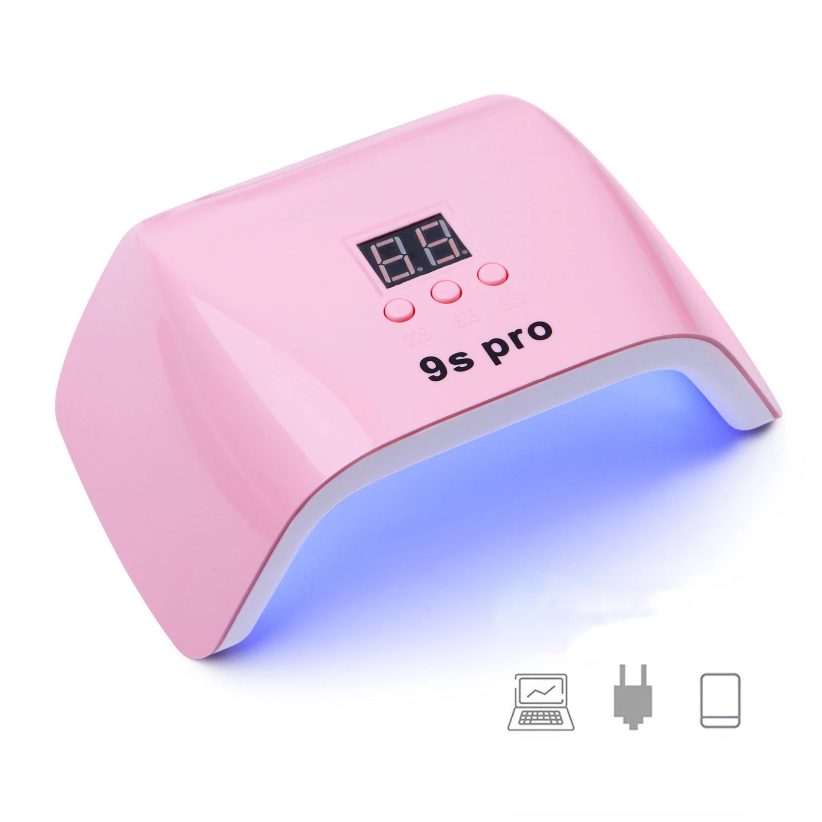 

24w Manicure Tool Dual Light Source Manicure Phototherapy Machine Phototherapy Lamp