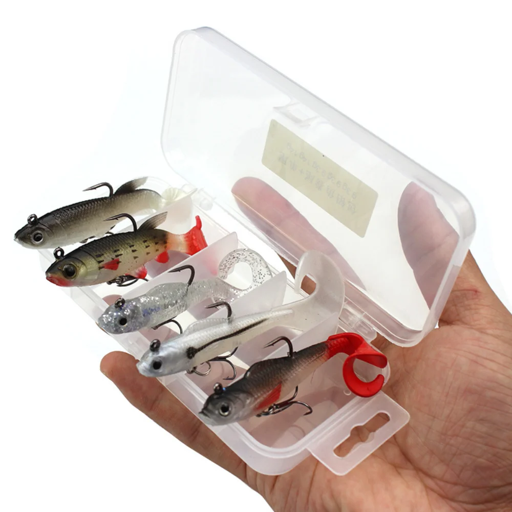 

Luya Soft Bait / Multicolor Lead Wrapped Bait Set / 9.3g 14g