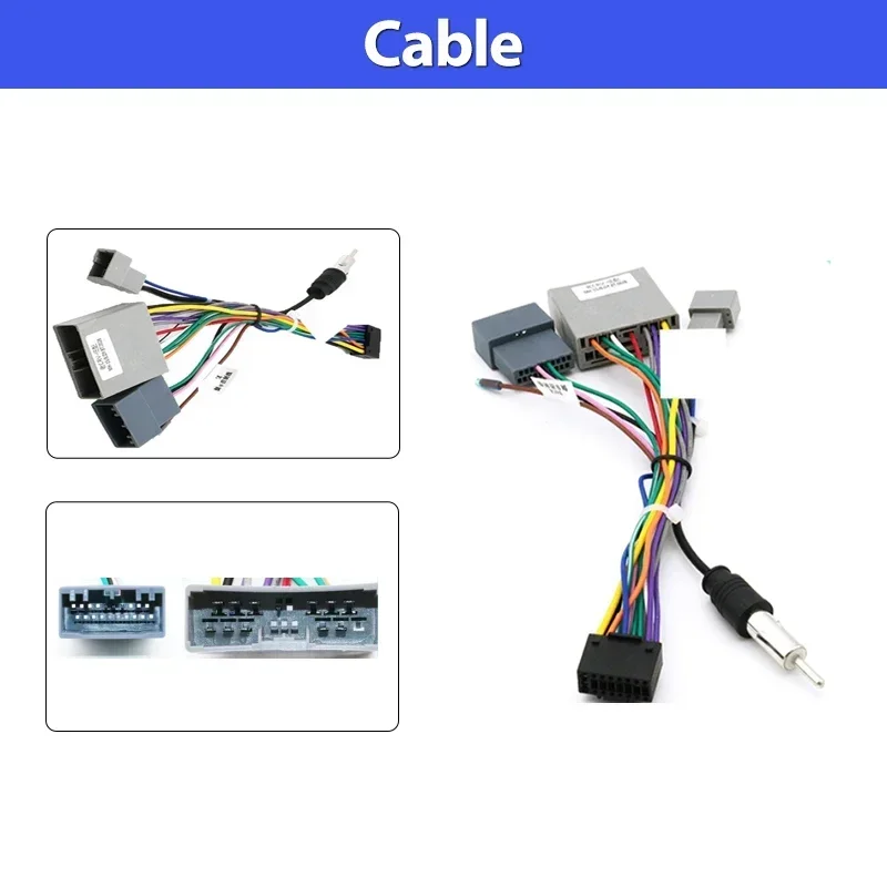 QSZN 9-дюймовый для Honda CRV 1997-2001 комплект автомобильной радио панели кабель питания