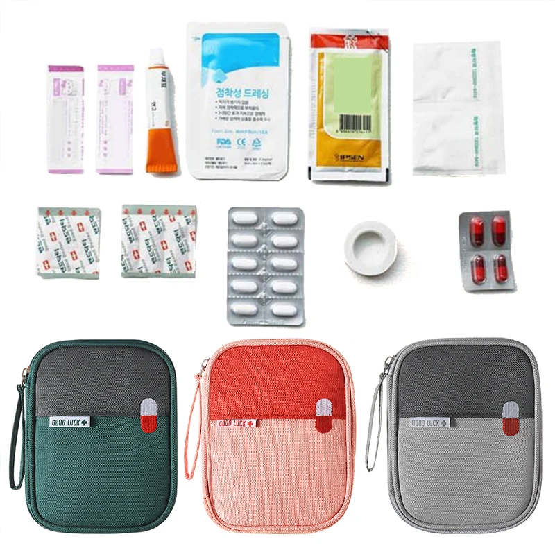 

Mini Travel Survival First Aid Kit Medical Bag Medical Storage Box Outdoor Emergency Kits Medical Treatment Storage Box