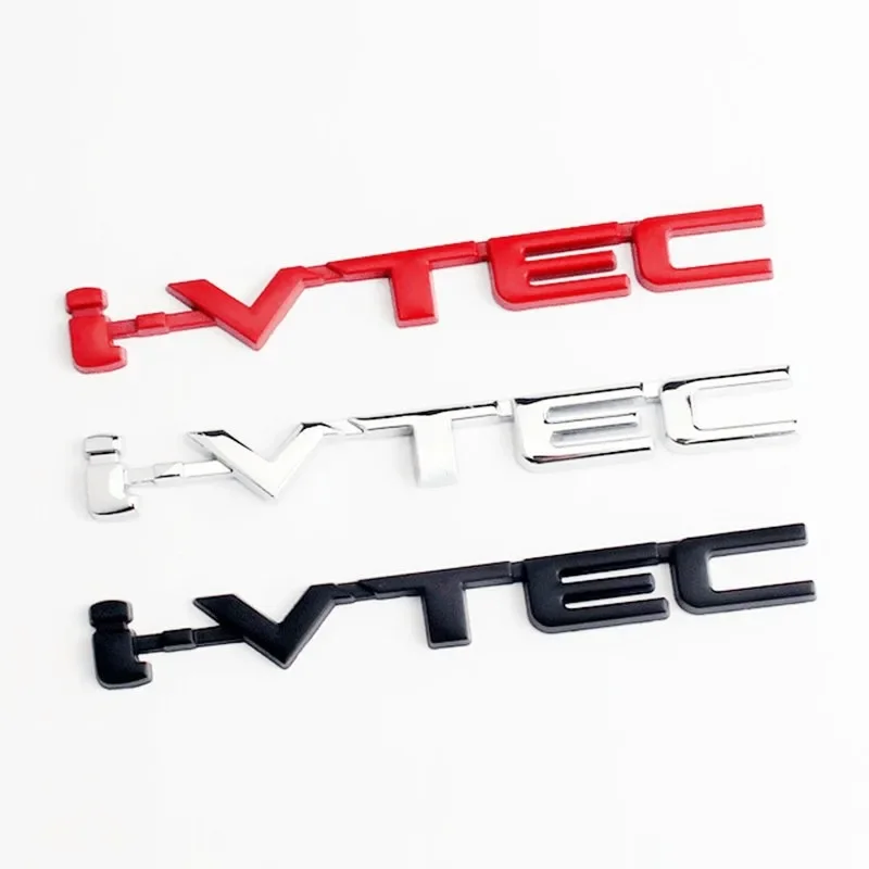 Металлическая 3d-наклейка IVTEC с буквенным логотипом для заднего багажника