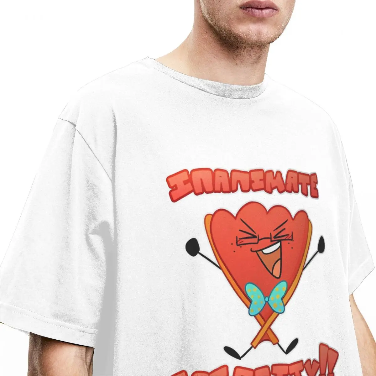 BFDI INANIMATE INSANITY футболки из 100% хлопка в стиле хип-хоп для мужчин летние Y2K