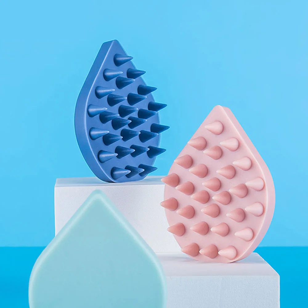 Бытовая Массажная щетка для кожи головы