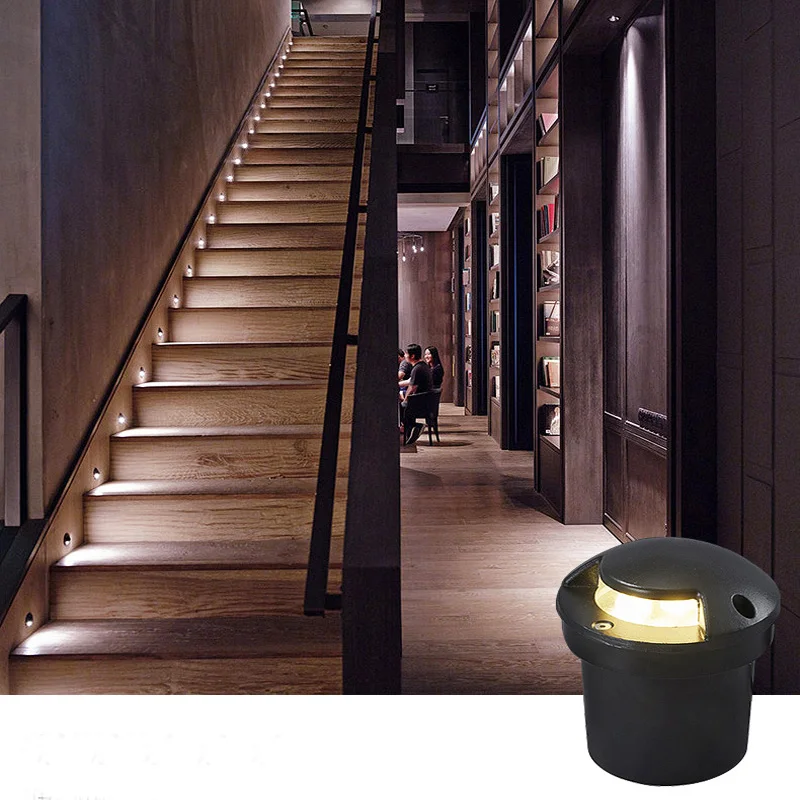 

Outdoor Lighting 6W 12W 18W Garden Yard Step Stairs Floor Deck LED Recessed Inground Lamps LED Underground Spotlight 110-240V