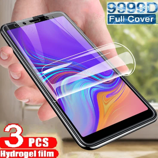

3PCS Hydrogel Film For Huawei honor 8 9 Lite V9 Play view 10 V10 Screen Protector For Honor 7X 7A 7C 7S Protective Film