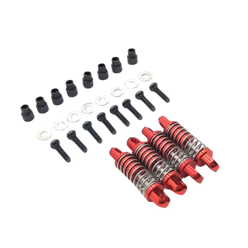 Suitable for WLtoys 284131 K969 K979 K989 K999 P929 P939 RC automobile upgrade metal parts, refit metal shock absorber group